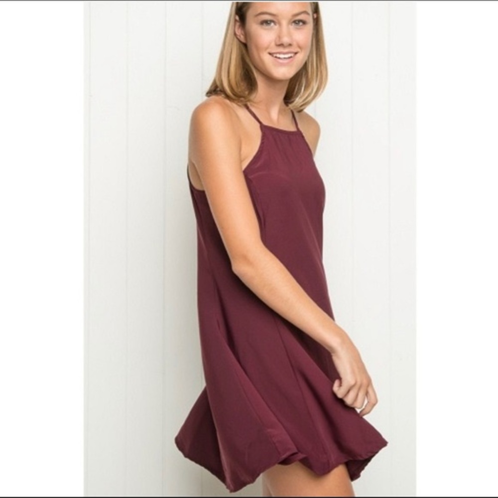 Maroon dress